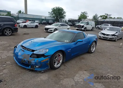 2008 Chevrolet Corvette Z06 Hardtop z USA, uszkodzony, nr VIN 1G1YY26E485119316
